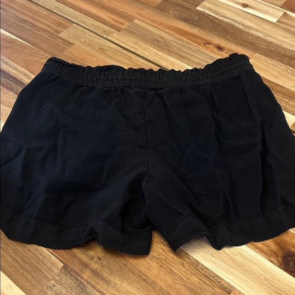 Loft Shorts Pull On Elastic Waist Black Womens Small pockets - Picture 4 of 4